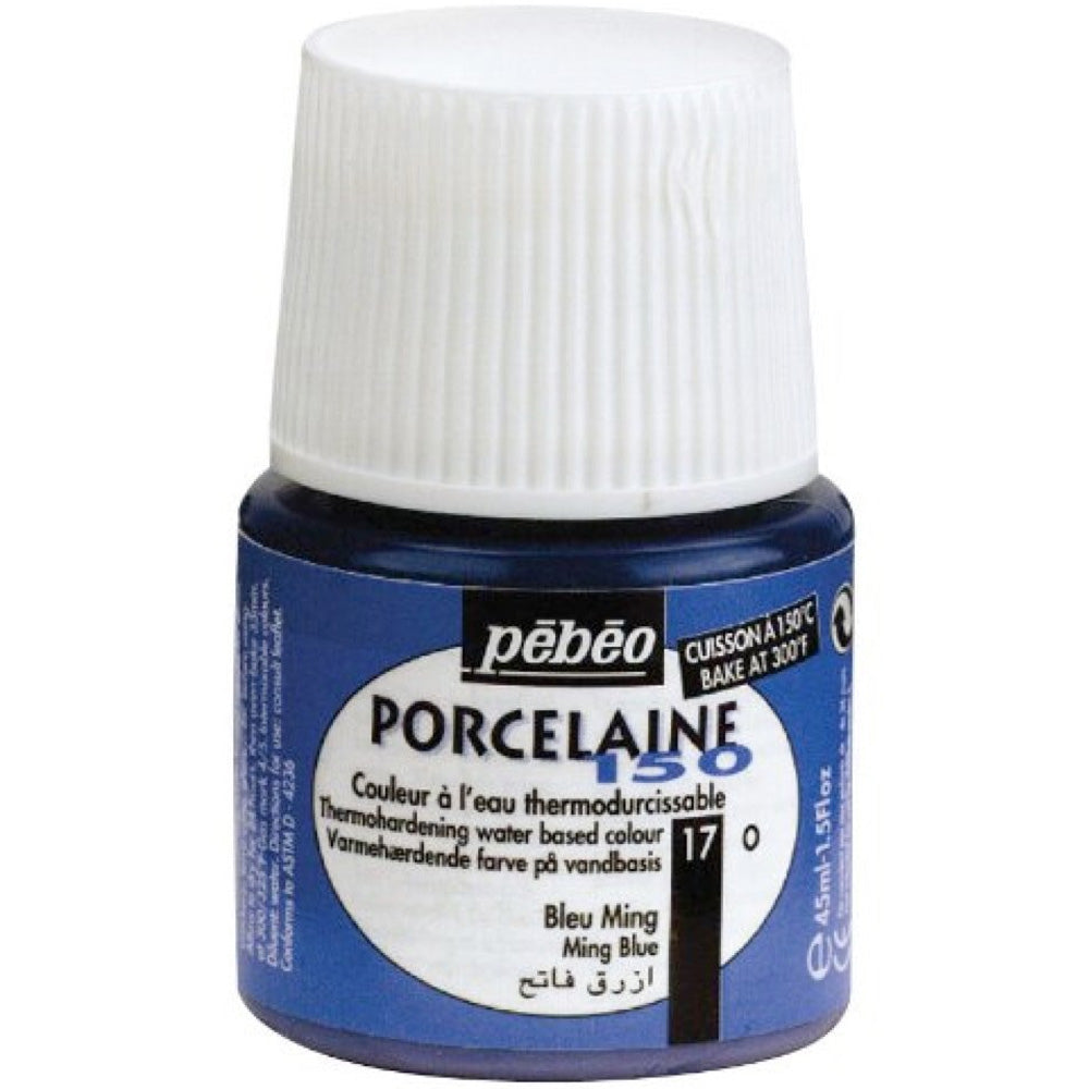 Pebeo Porcelaine 150 45ml Ming Blue 17