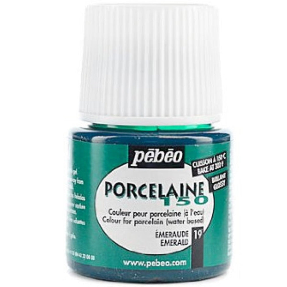 Pebeo Porcelaine 150 45ml Emerald 19