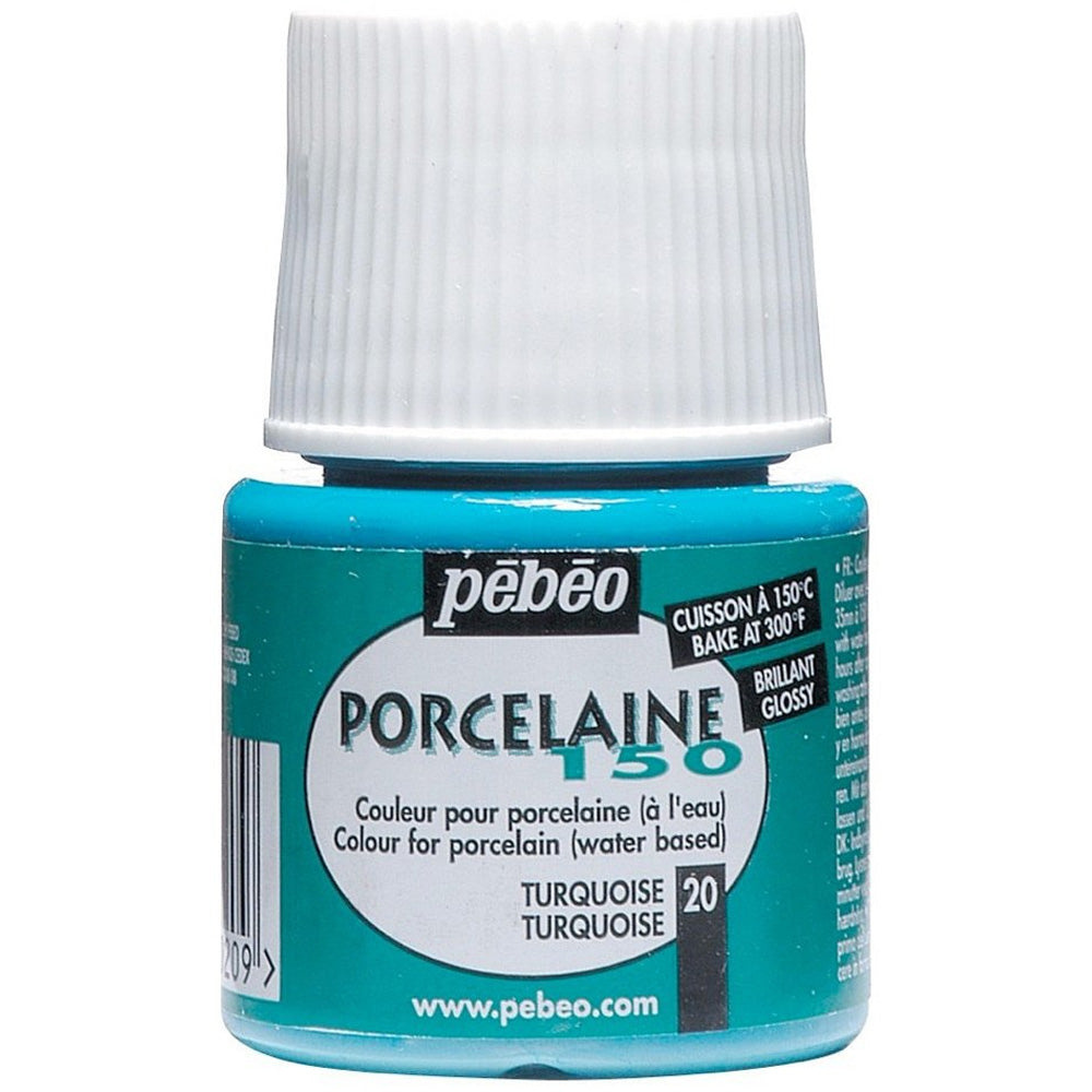 Pebeo Porcelaine 150 45ml Turquoise 20