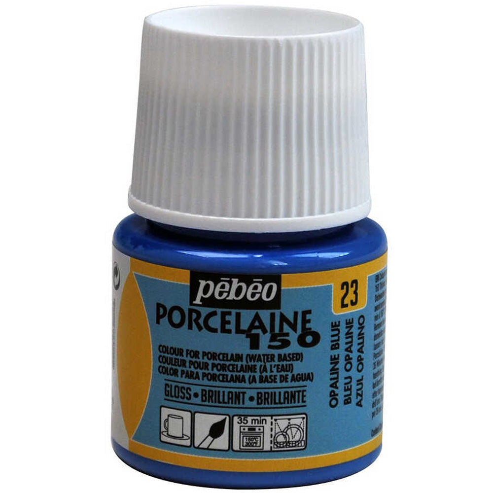 Pebeo Porcelaine 150 45ml Opaline Blue 23