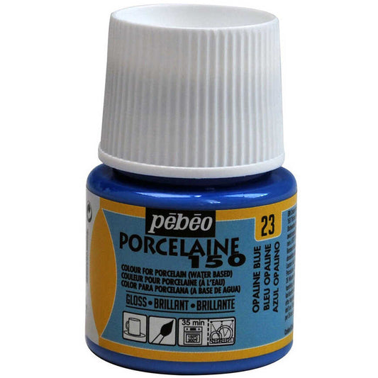 Pebeo Porcelaine 150 45ml Opaline Blue 23