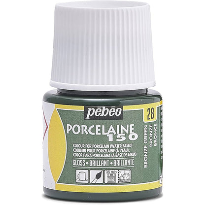 Pebeo Porcelaine 150 45ml Bronze Green 28