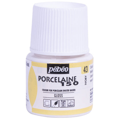 Pebeo Porcelaine 150 45ml Ivory 43