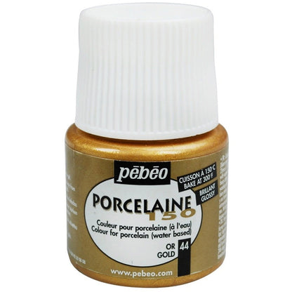 Pebeo Porcelaine 150 45ml Gold 44