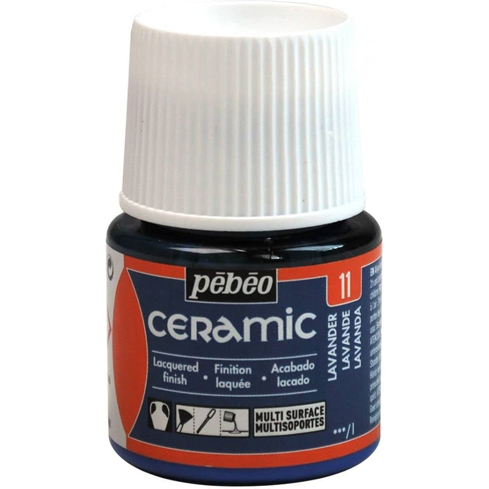 Pebeo Ceramic 45ml Lavender 11
