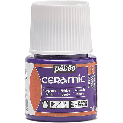 Pebeo Ceramic 45ml Purple 12