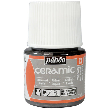 Pebeo Ceramic 45ml Metallic 13