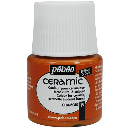 Pebeo Ceramic 45ml Chamois 19