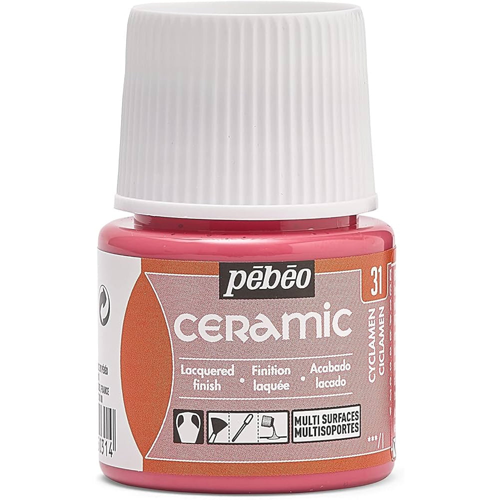 Pebeo Ceramic 45ml Cyclamen 31