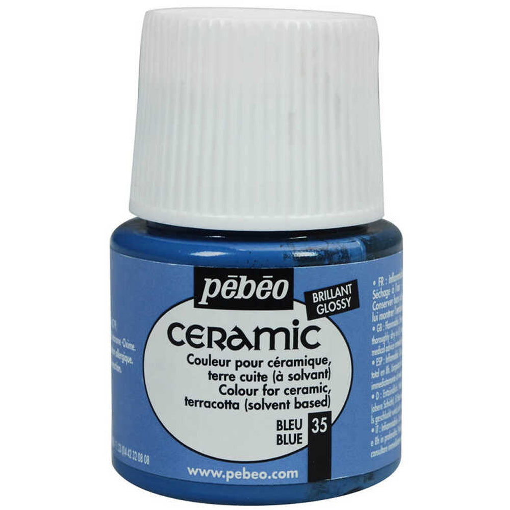 Pebeo Ceramic 45ml Blue 35