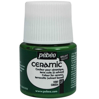 Pebeo Ceramic 45ml Green 37