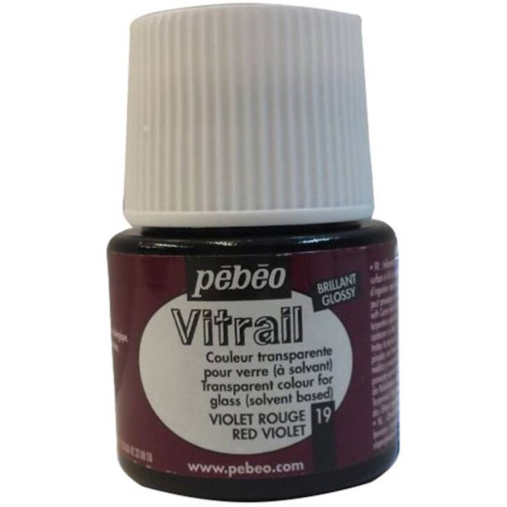 Pebeo Cam Boyası Red Violet 45ml
