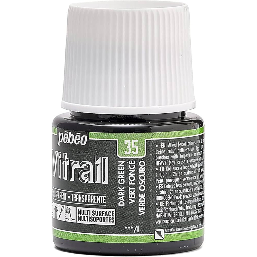 Pebeo Cam Boyası Dark Green 45ml