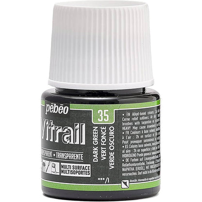 Pebeo Cam Boyası Dark Green 45ml