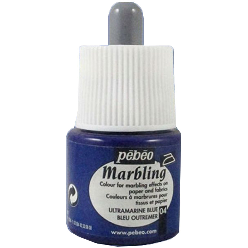 Pebeo Marbling (Ebru) 45ml Ultramarine Blue 04