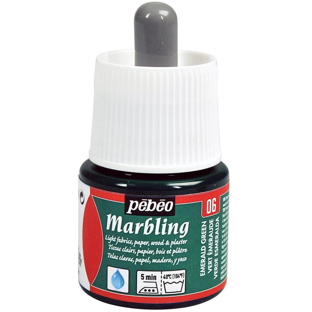 Pebeo Marbling (Ebru) 45ml Emerald Green 06