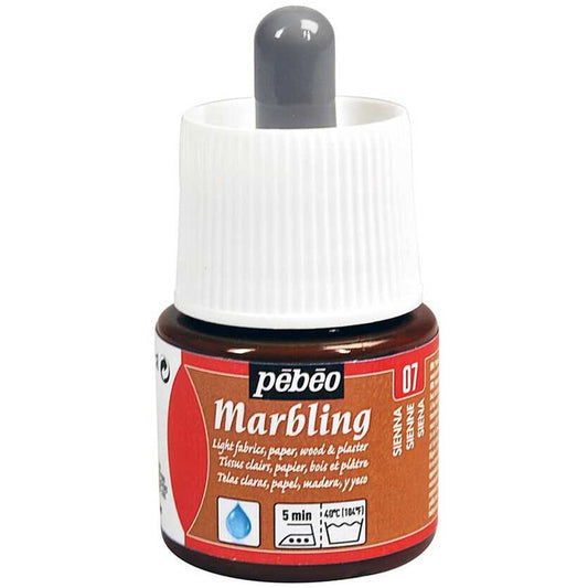 Pebeo Marbling (Ebru) 45ml Sienna 07
