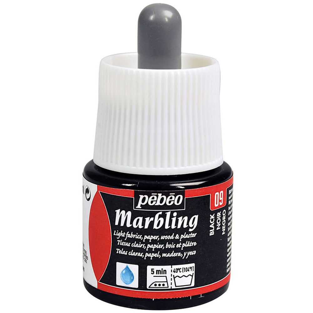 Pebeo Marbling (Ebru) 45ml Black 09