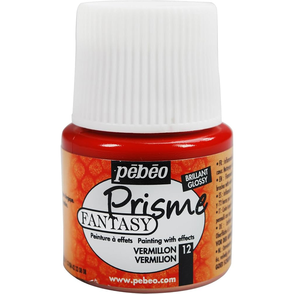Pebeo Fantasy Prisme 45ml Vermilion 12