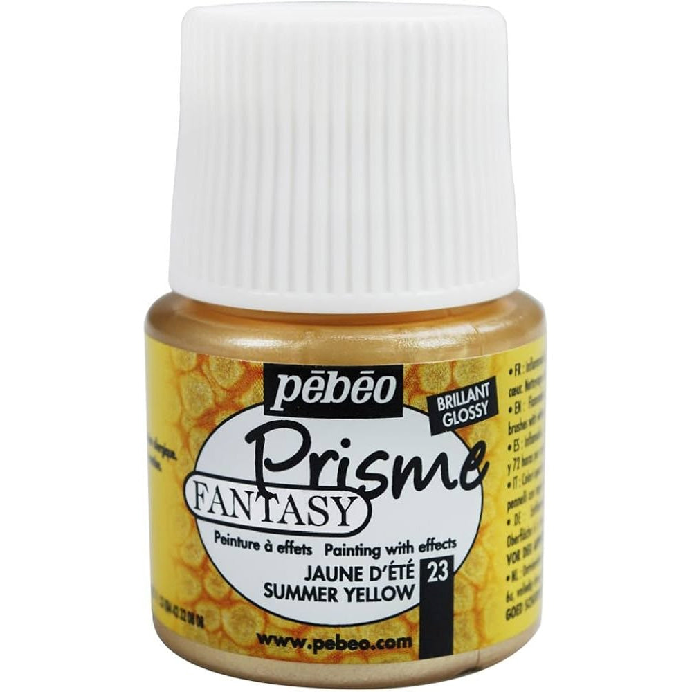 Pebeo Fantasy Prisme 45ml Summer Yellow 23