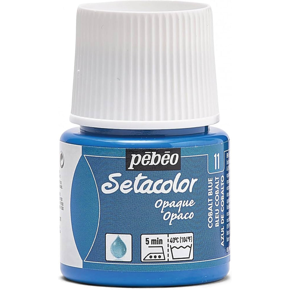 Pebeo Setacolor Opaque (Opak) 45ml Cobalt Blue 11