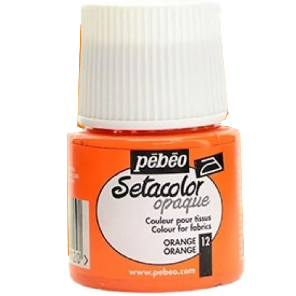 Pebeo Setacolor Opaque (Opak) 45ml Orange 12