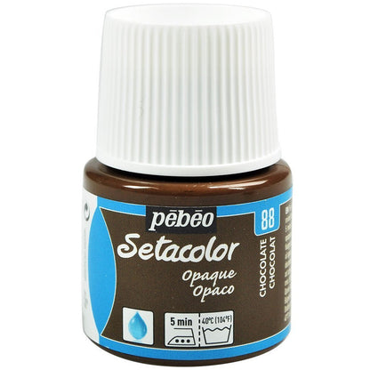 Pebeo Setacolor Opaque (Opak) 45ml Chocolate 88