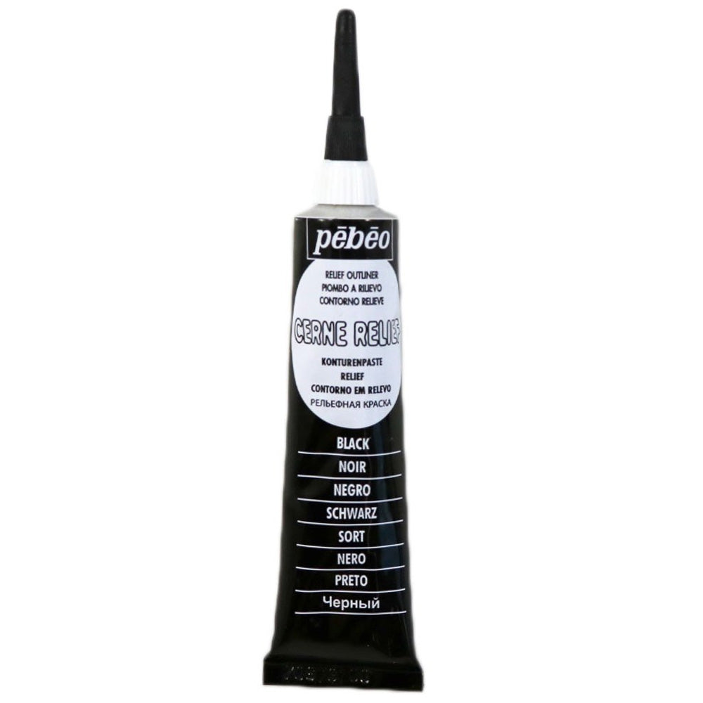 Pebeo Cam Kontürü Siyah 20ml