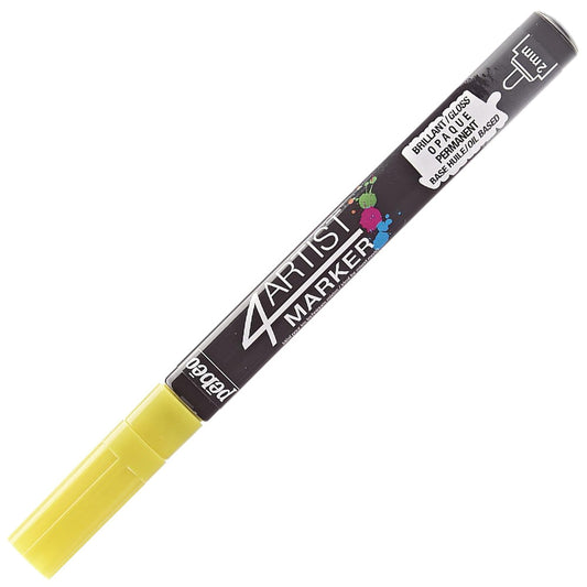Pebeo 4Artist Oil Marker Yağlı Boya Kalemi 2mm Yuvarlak Uç Yellow