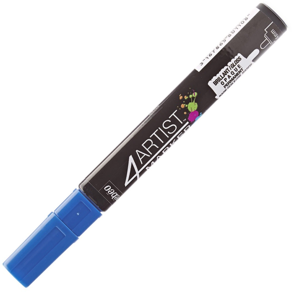 Pebeo 4Artist Oil Marker Yağlı Boya Kalemi 4mm Yuvarlak Uç Dark Blue