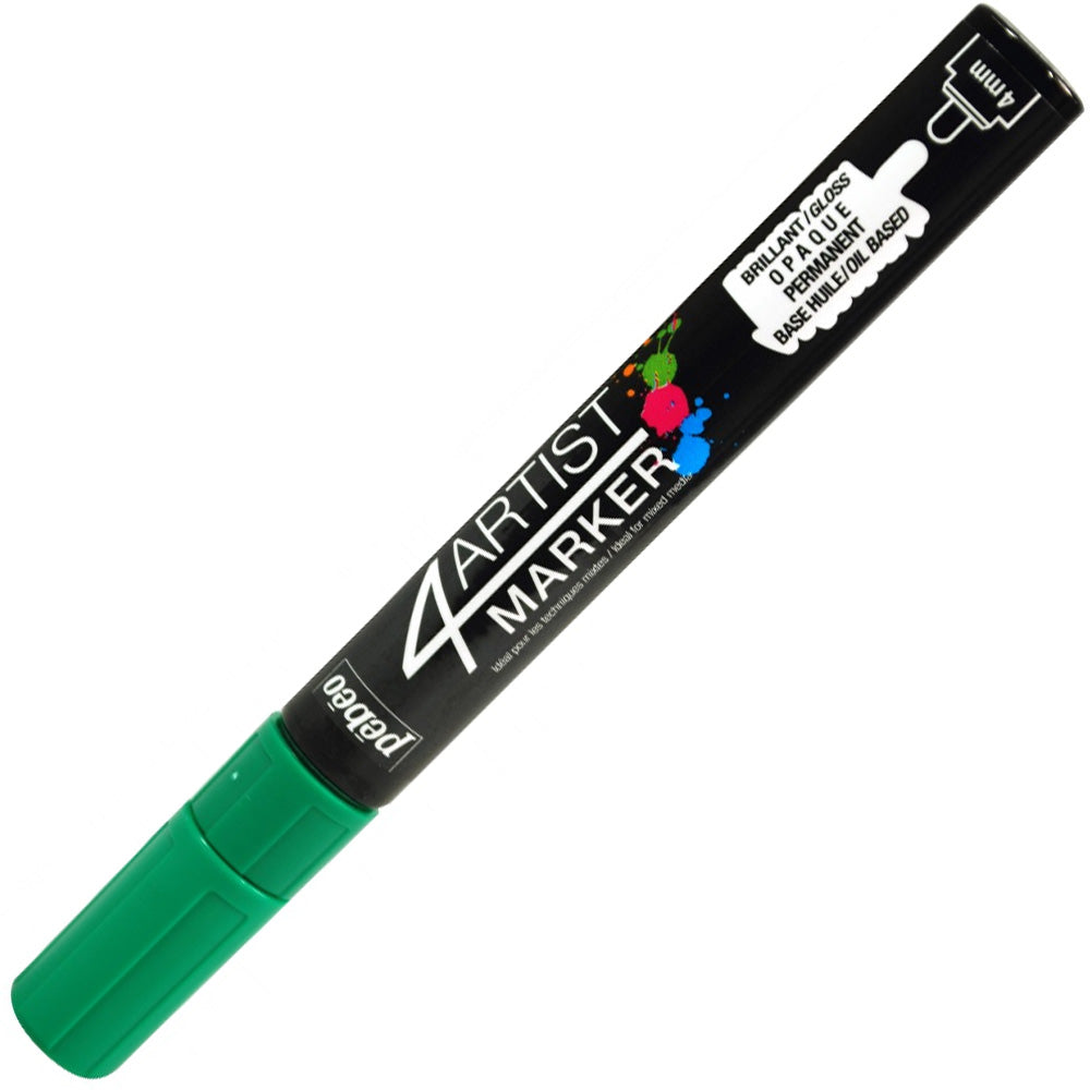 Pebeo 4Artist Oil Marker Yağlı Boya Kalemi 4mm Yuvarlak Uç Dark Green