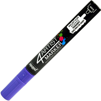 Pebeo 4Artist Oil Marker Yağlı Boya Kalemi 4mm Yuvarlak Uç Violet