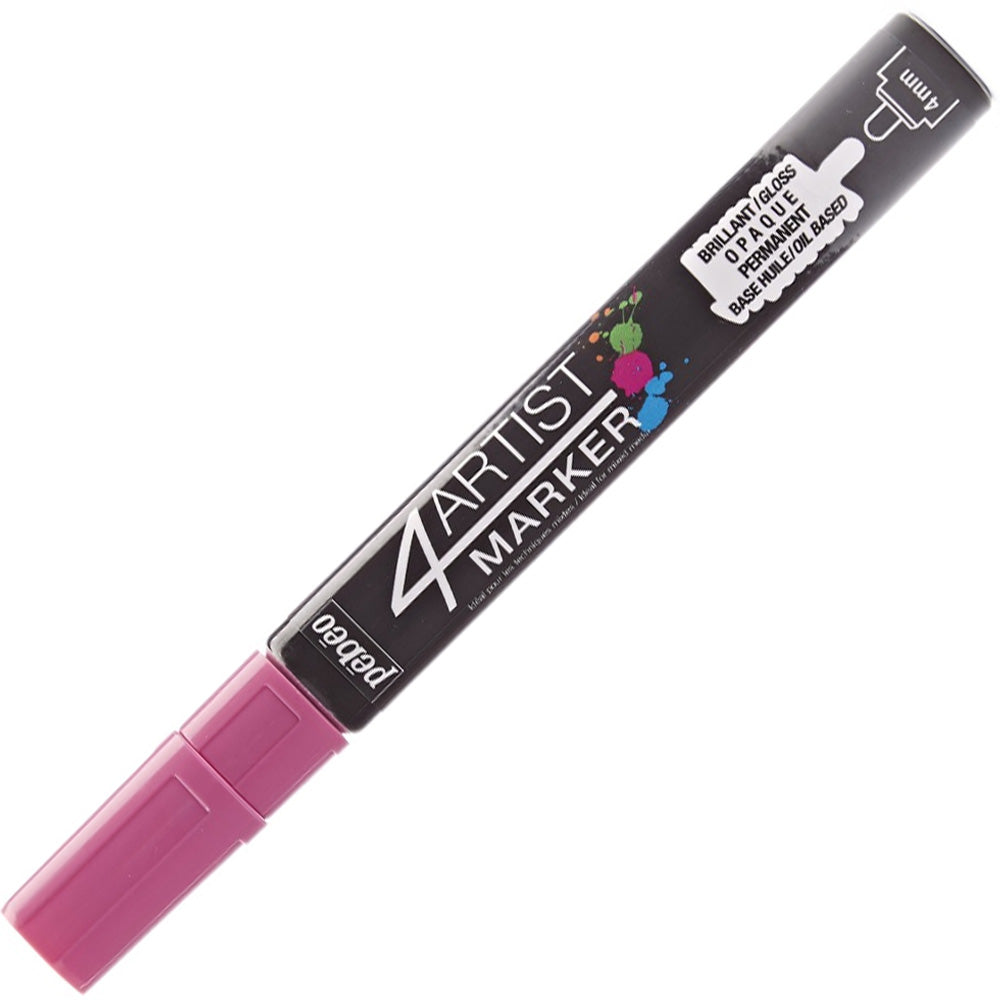 Pebeo 4Artist Oil Marker Yağlı Boya Kalemi 4mm Yuvarlak Uç Pink