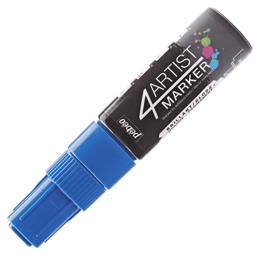 Pebeo 4Artist Oil Marker Yağlı Boya Kalemi 8mm Yan Kesik Uç Dark Blue