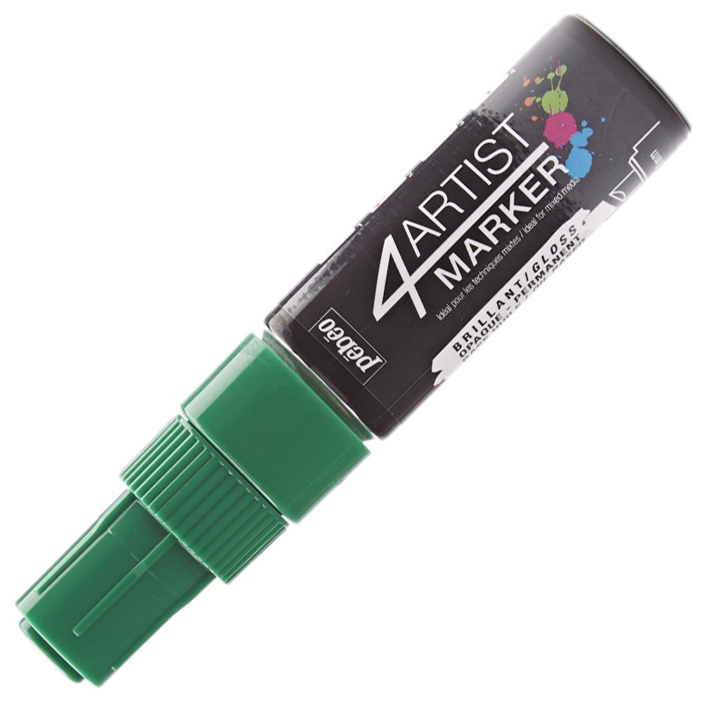 Pebeo 4Artist Oil Marker Yağlı Boya Kalemi 8mm Yan Kesik Uç Dark Green