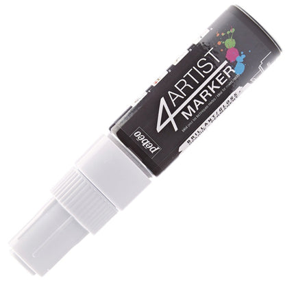 Pebeo 4Artist Oil Marker Yağlı Boya Kalemi 8mm Yan Kesik Uç White