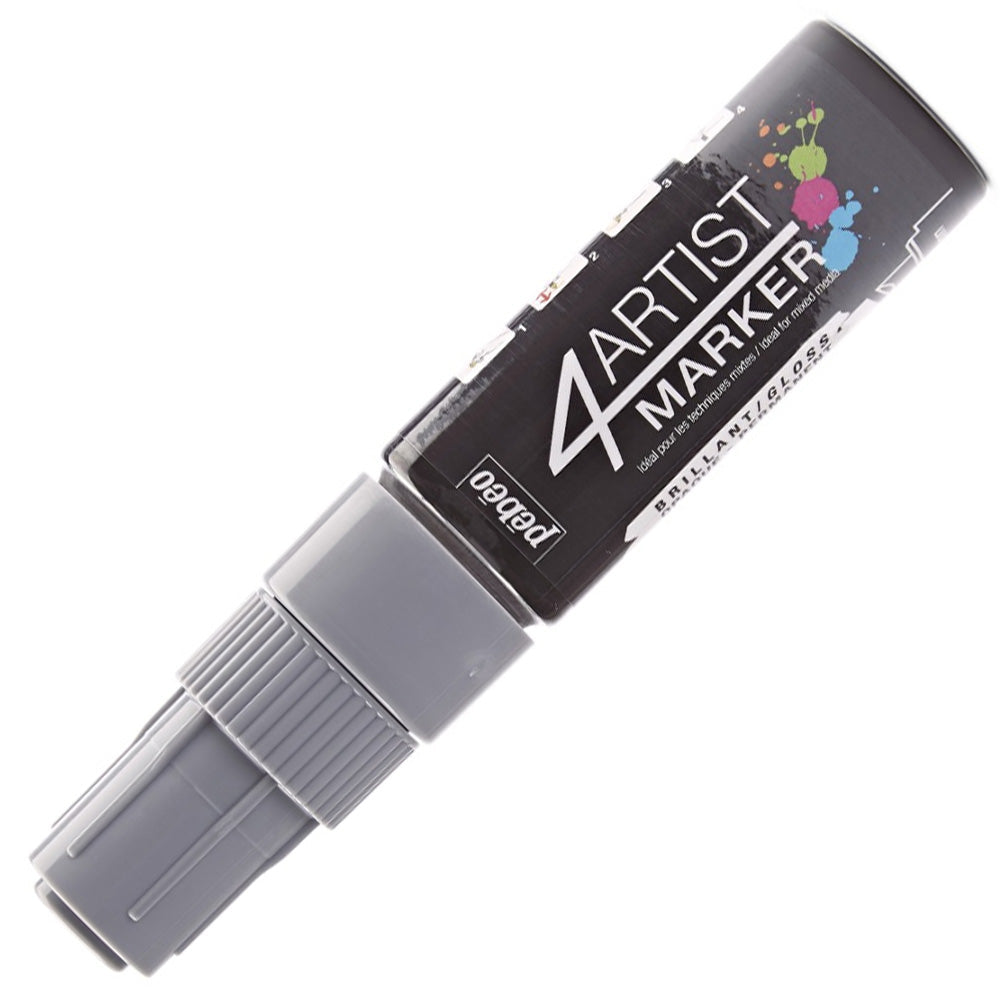 Pebeo 4Artist Oil Marker Yağlı Boya Kalemi 8mm Yan Kesik Uç Grey