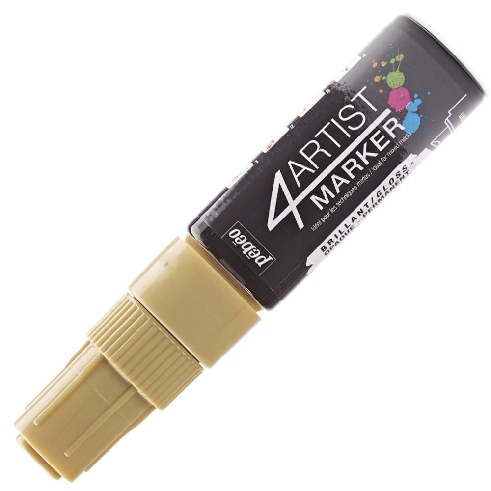 Pebeo 4Artist Oil Marker Yağlı Boya Kalemi 8mm Yan Kesik Uç Gold