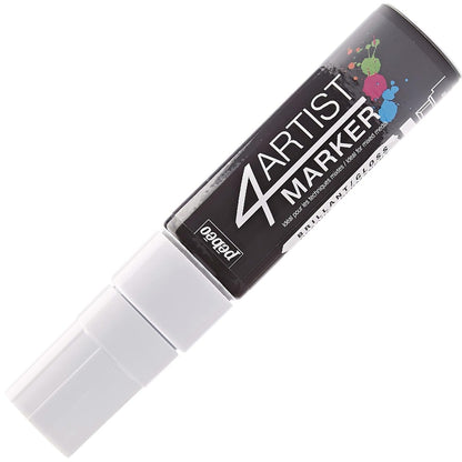 Pebeo 4Artist Oil Marker Yağlı Boya Kalemi 15mm Düz Kesik Uç White