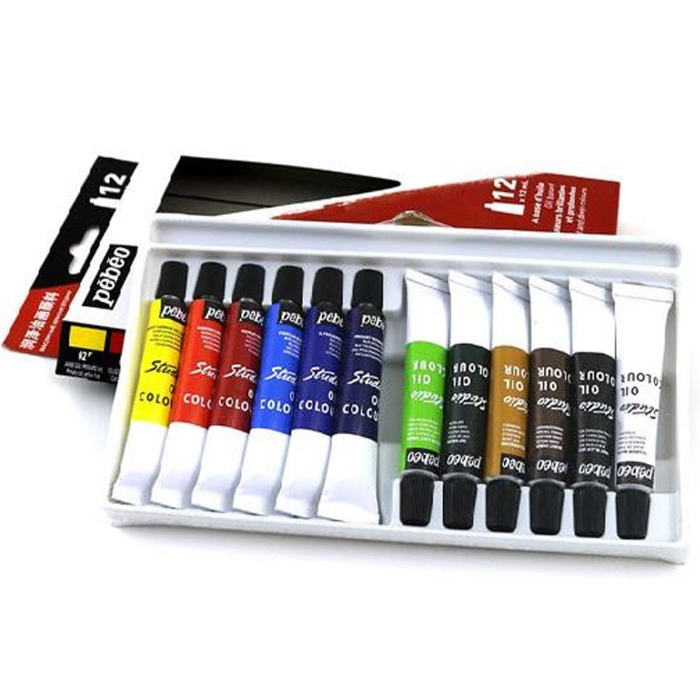 Pebeo Yağlı Boya 12'li Set (12x12ml)