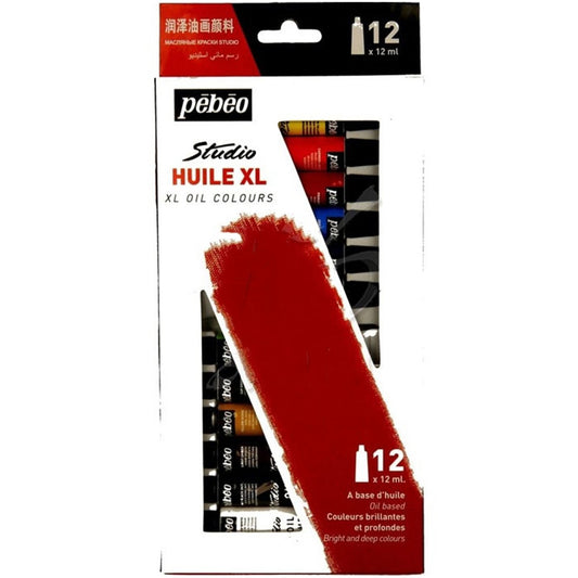 Pebeo Yağlı Boya 12'li Set (12x12ml)