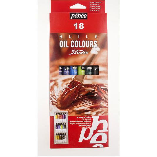 Pebeo Yağlı Boya 18'li Set (18x12ml)