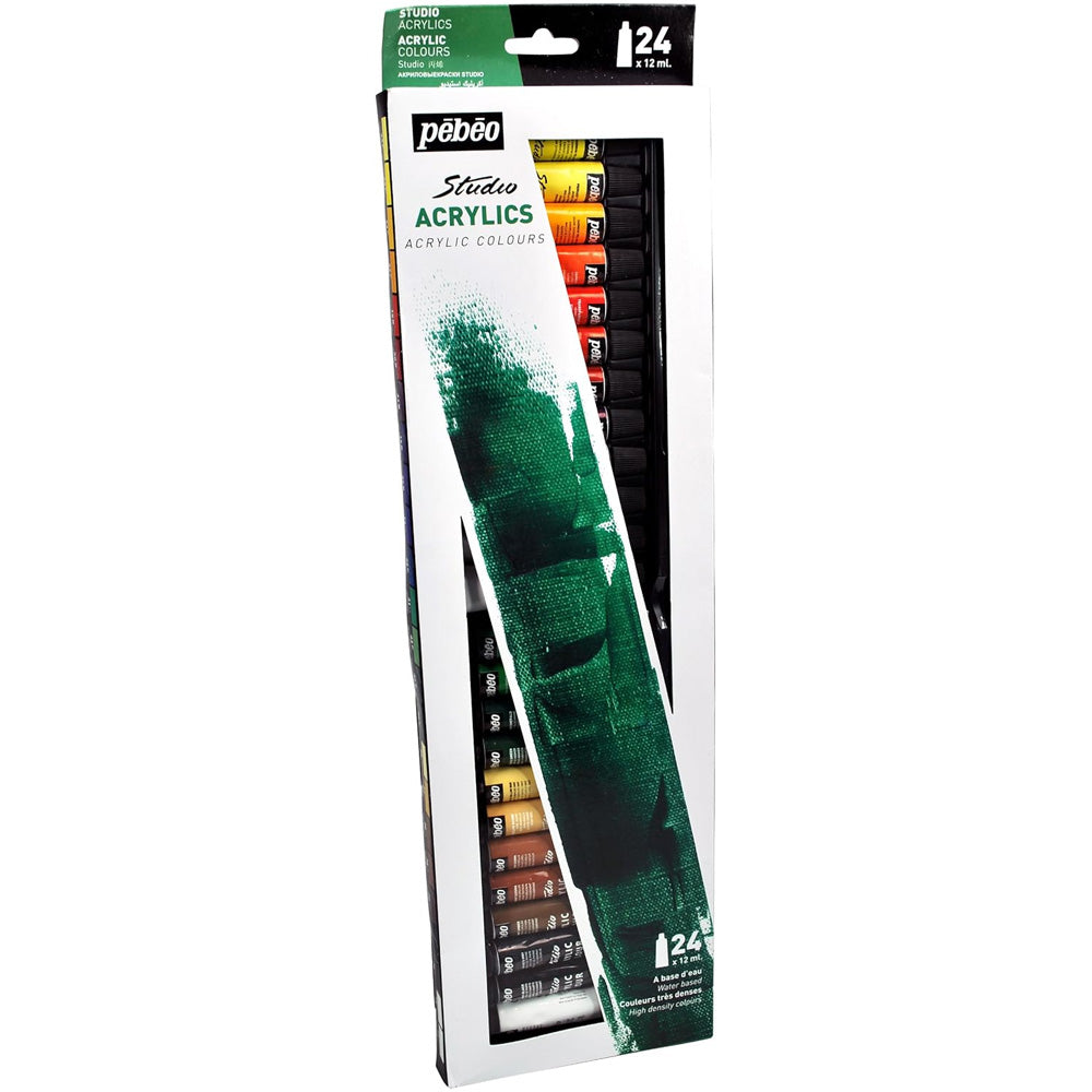 Pebeo Akrilik Boya 24'lü Set (24x12ml)