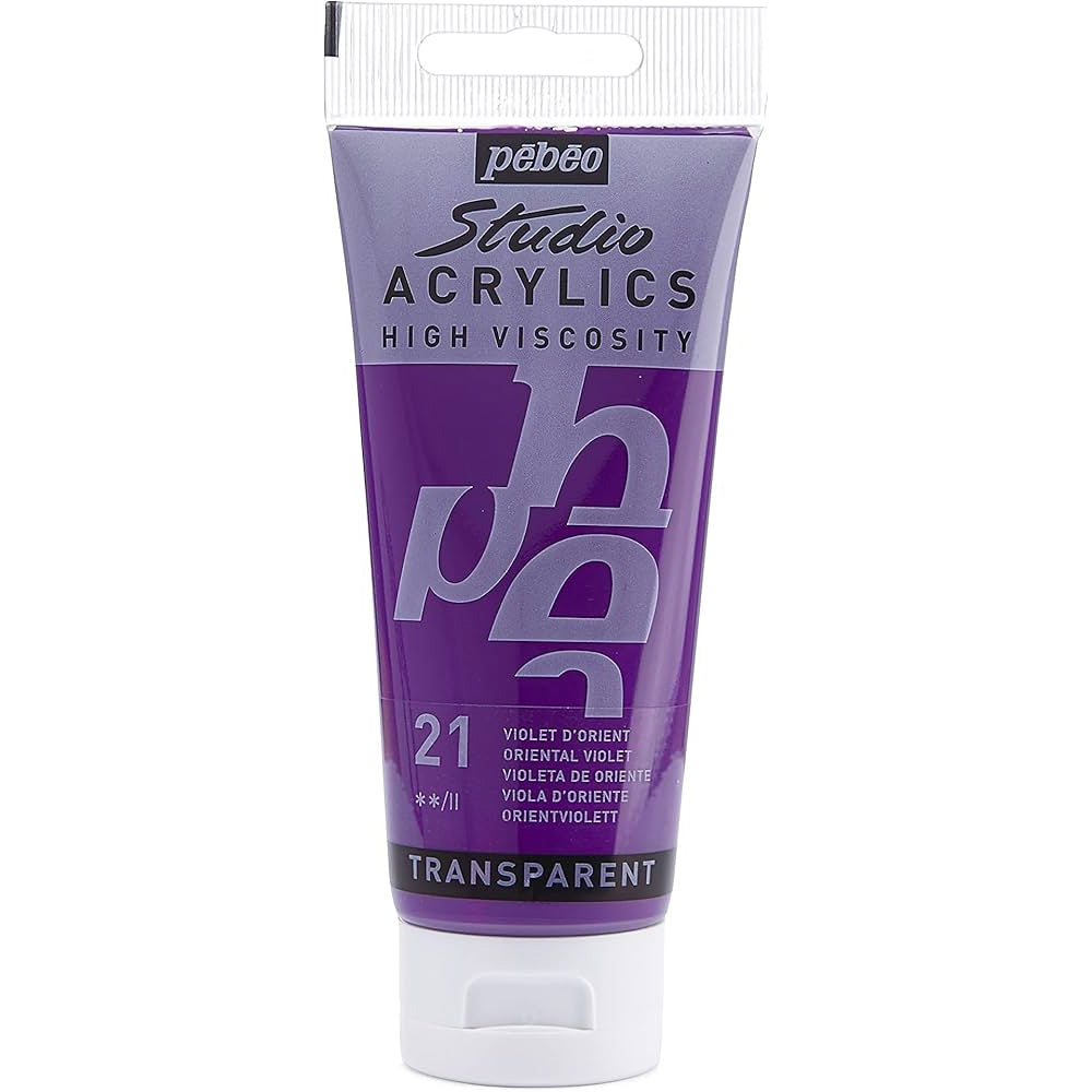 Pebeo Acrylic Studio 100ml Oriental Violet 21
