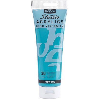 Pebeo Acrylic Studio 100ml Turquoise Blue 30