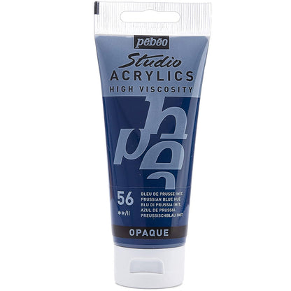 Pebeo Acrylic Studio 100ml Prussian Blue 56