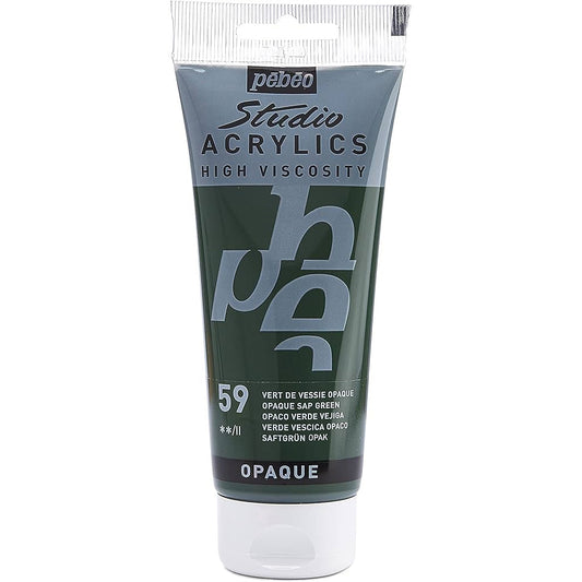 Pebeo Acrylic Studio 100ml Sap Green 59
