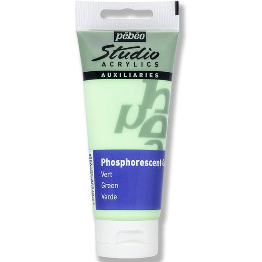 Pebeo Acrylic Studio 100ml Phosphorescent Green 112