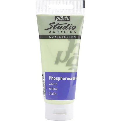 Pebeo Acrylic Studio 100ml Phosphorescent Yellow 116