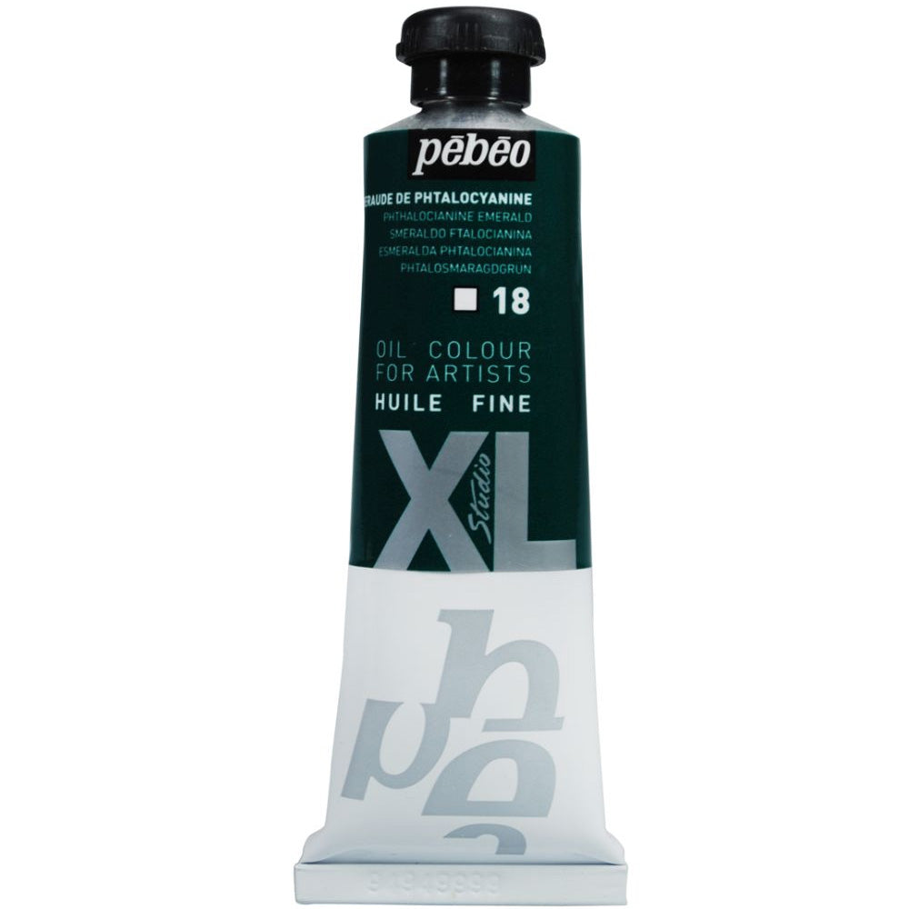 Pebeo Huile Fine XL Yağlı Boya 37ml Phthalocyanine Emerald 18